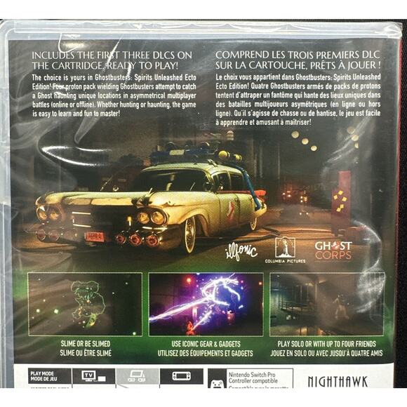 Ghostbusters Spirits Unleashed Ecto Edition Switch Nintendo US Ver New Sealed - Picture 4 of 7
